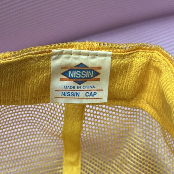 Vintage Nissan Trucker Hat Charlie’s Bar & Grill 497-BEER Springview NE Foam Adj - Picture 8 of 12